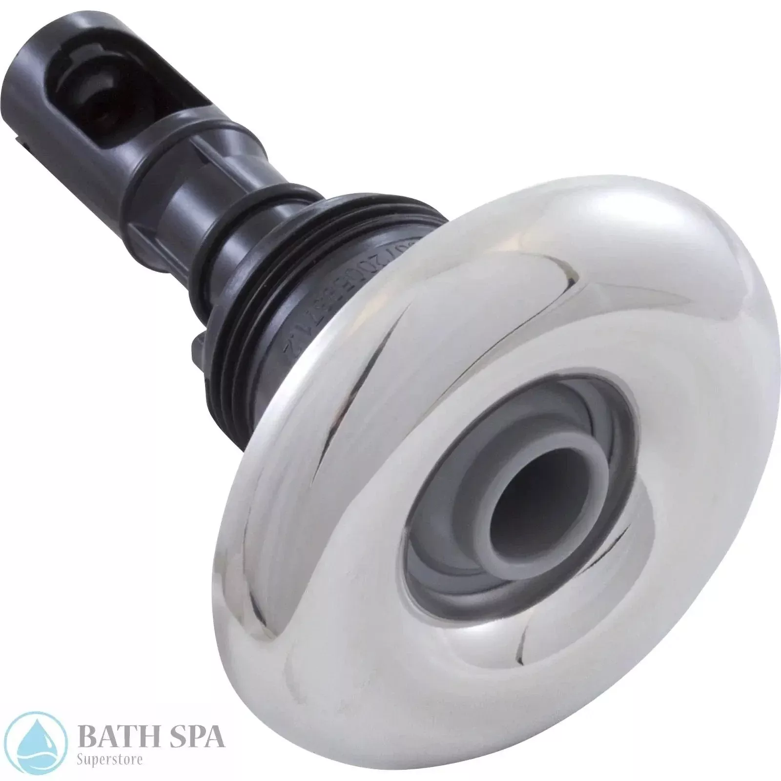 Rising Dragon Quantum, 2-½" Face, Thd, Directional, Smooth, Gray/SS (RD203-2317S)
