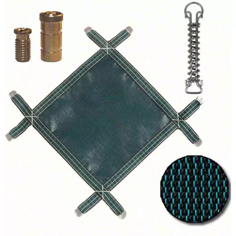 RuggedMesh Mesh Rectangular Safety Pool Cover 15 x 32 Feet