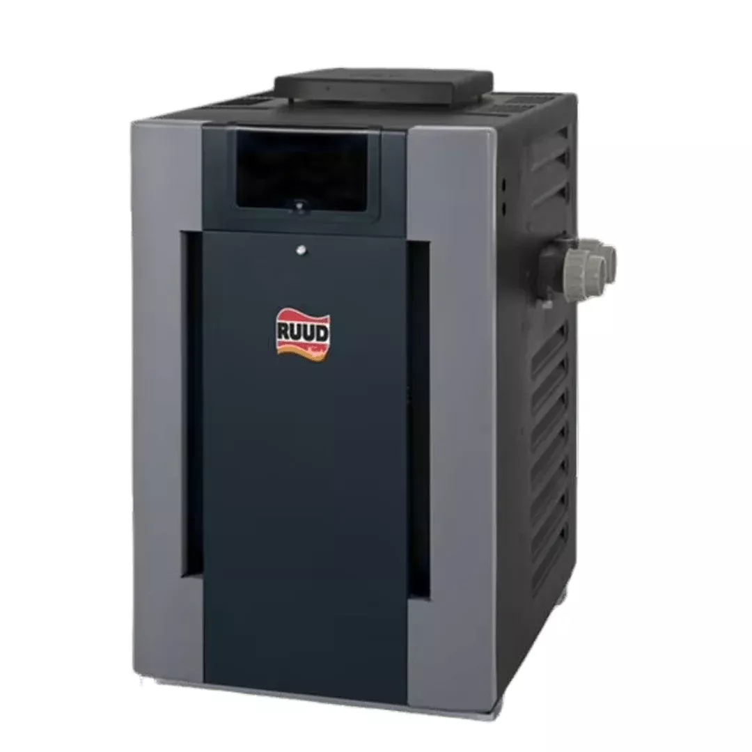 Ruud 206A Digital LP Propane Pool Heater, Cupronickel, P-D206A-EP-X 015006