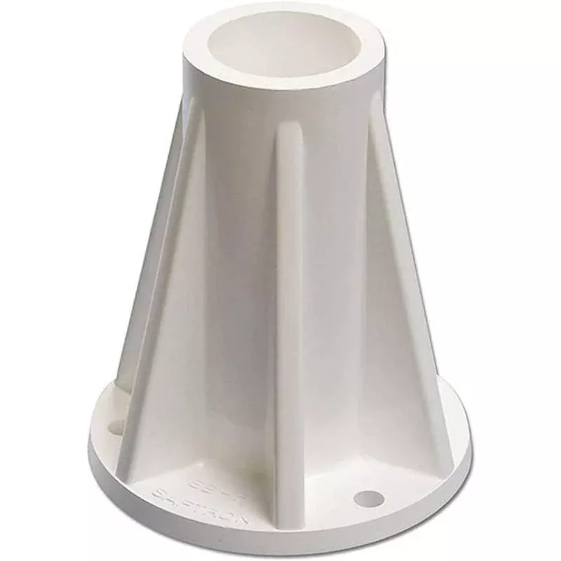Saftron SB-F-W 6″ White Surface Mounting Anchor Flange
