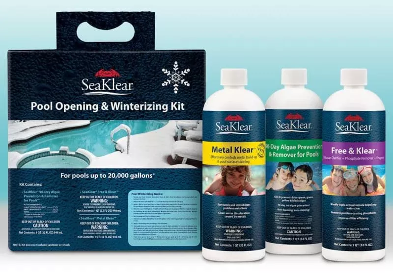 SeaKlear Opening & Winterizing Kit up to 20k Gallons | 90243SKR