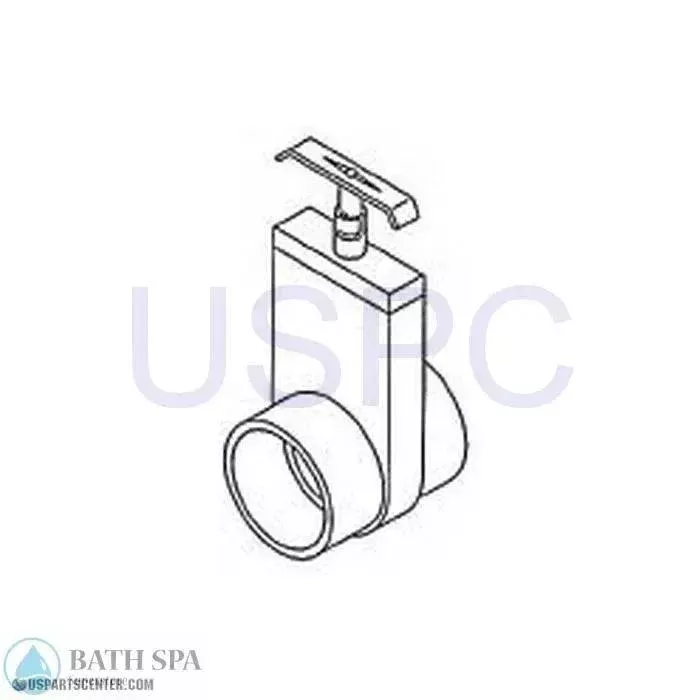 Slice Valve - 1-1/2" Slip x Spigot Uni-Body
