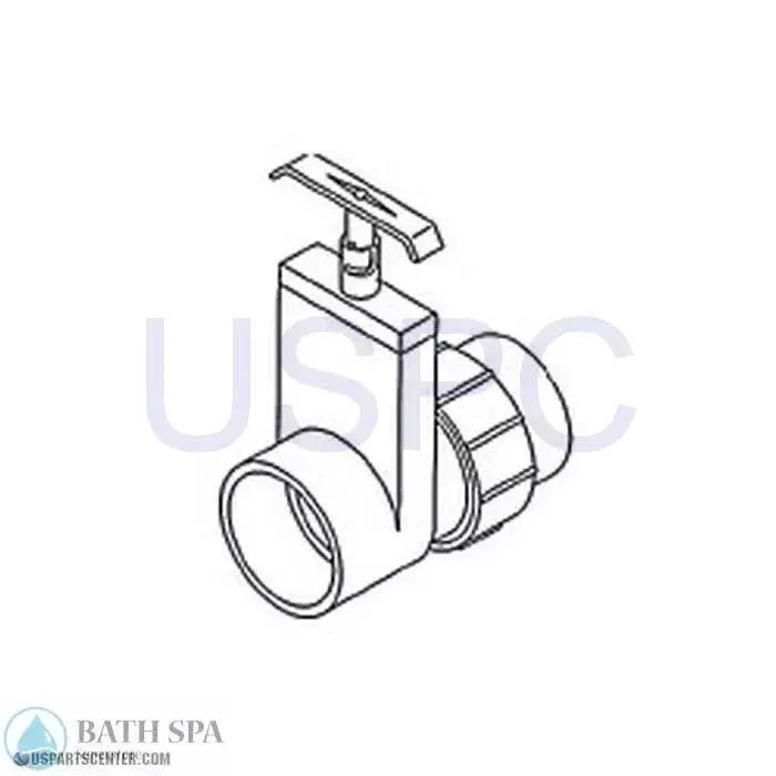 Slice Valve 2″ Slip x Slip Union Uni-Body