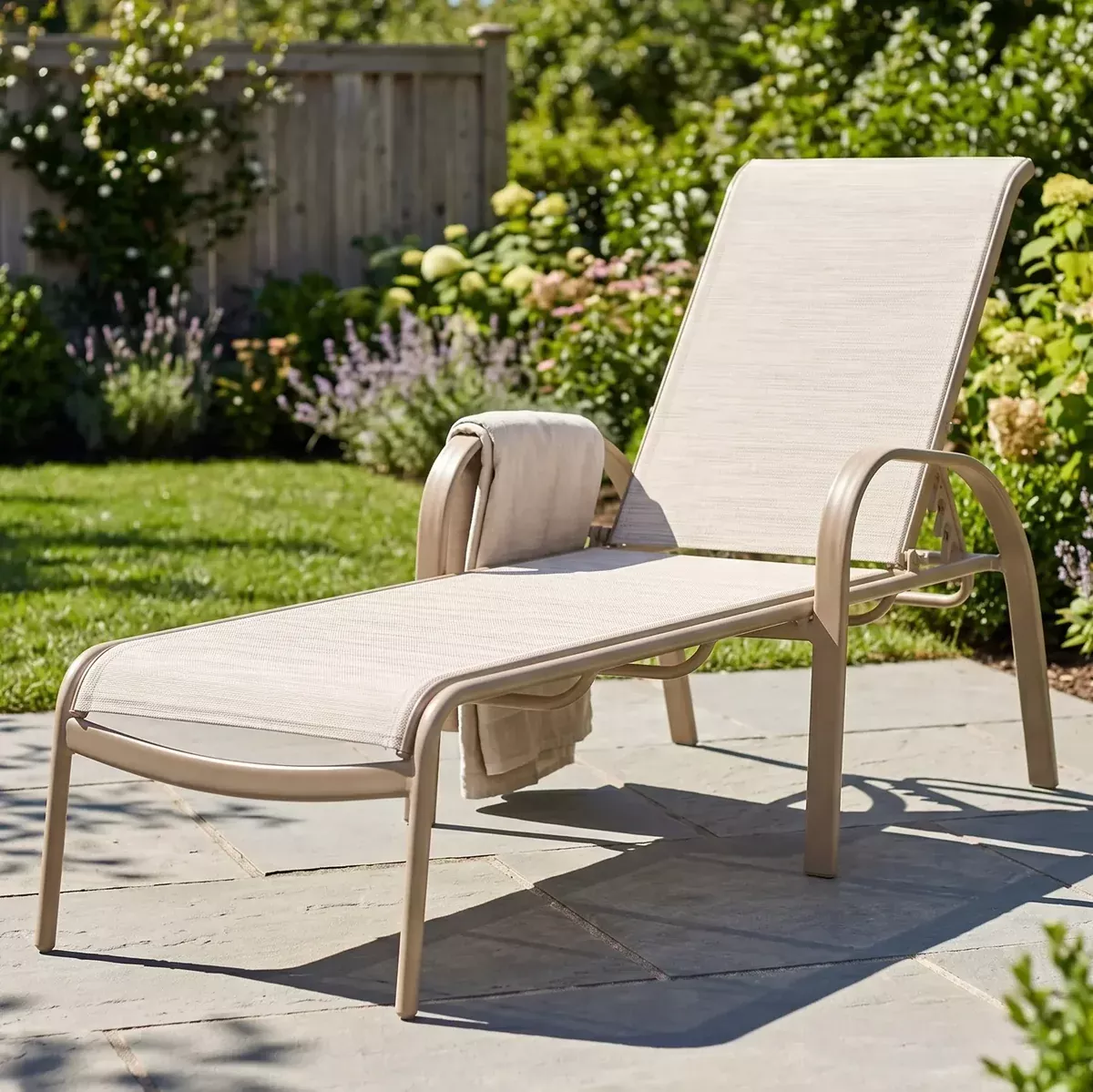 Solana Sling Stacking Chaise Lounge