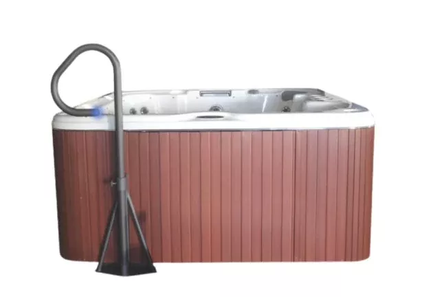 SPA SIDE HANDRAIL W/LED & BASE