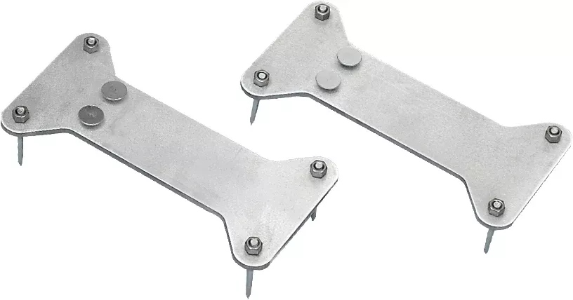 SPIKE PLATES FOR SHOES W/HDWE