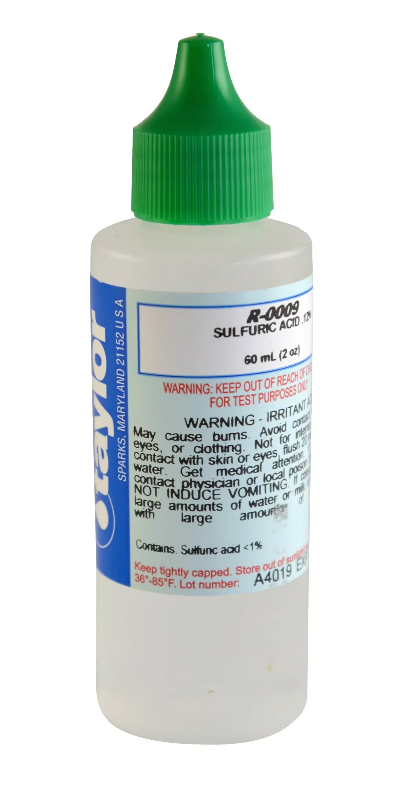 SULFURIC ACID .12N 2 OZ