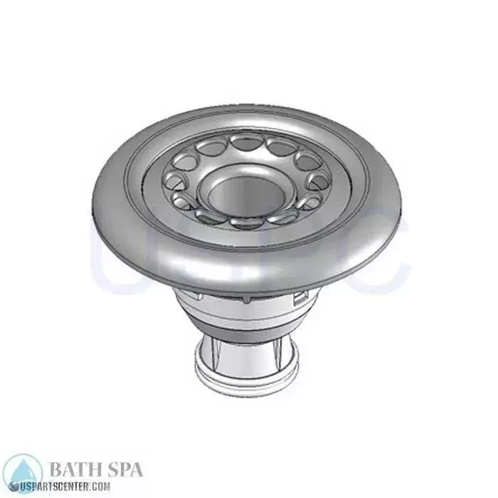 Super Cyclone Jet, Fixed Nozzle w/ Grate, S/S Escutcheon Barrel Assembly 5″