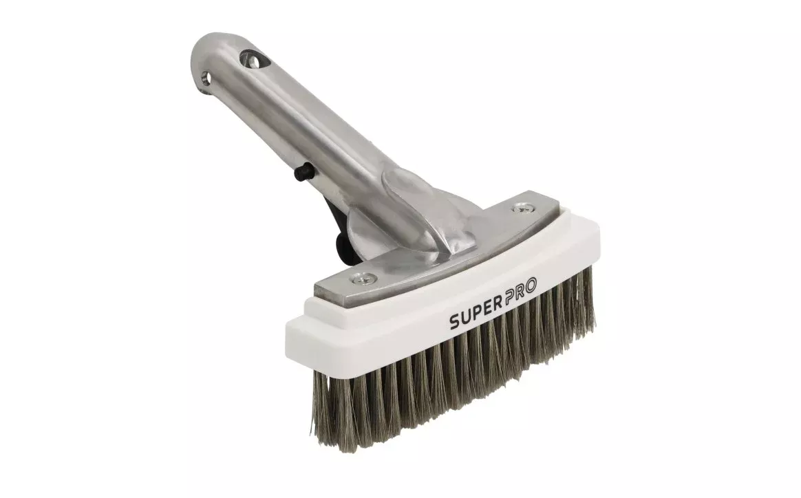 SUPER-PRO ALGAE PRO BRUSH METAL BACK 5.5" SS BRISTLE | SP2001