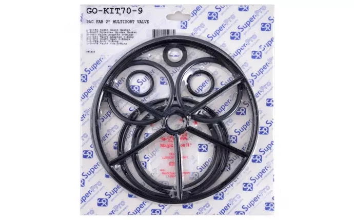 Super-Pro Pac-Fab 2″ Multiport Valve Seal Kit GO-KIT70-9