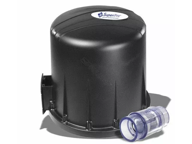 SUPER-PRO Quiet Spa Air Blower with Check Valve 1.5 HP 120V
