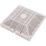 SUPER-PRO SG6404790 9″ x 9″ Square White Anti-Vortex Main Drain Frame & Grate