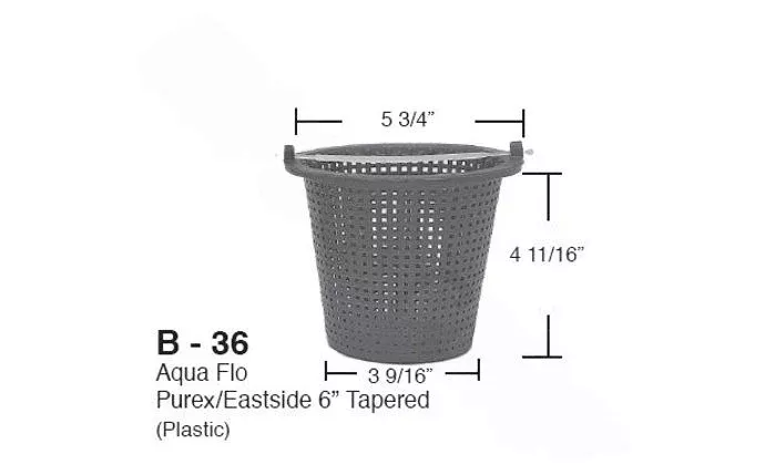Super-Pro Strainer Basket for Aqua-Flo and Purex Pumps 27180-036-000