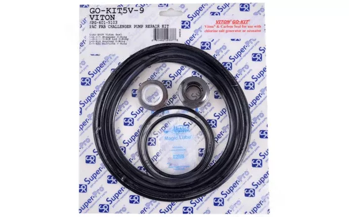 Super-Pro Viton Pac-Fab Challenger Pump Seal Kit GO-KIT5V-9