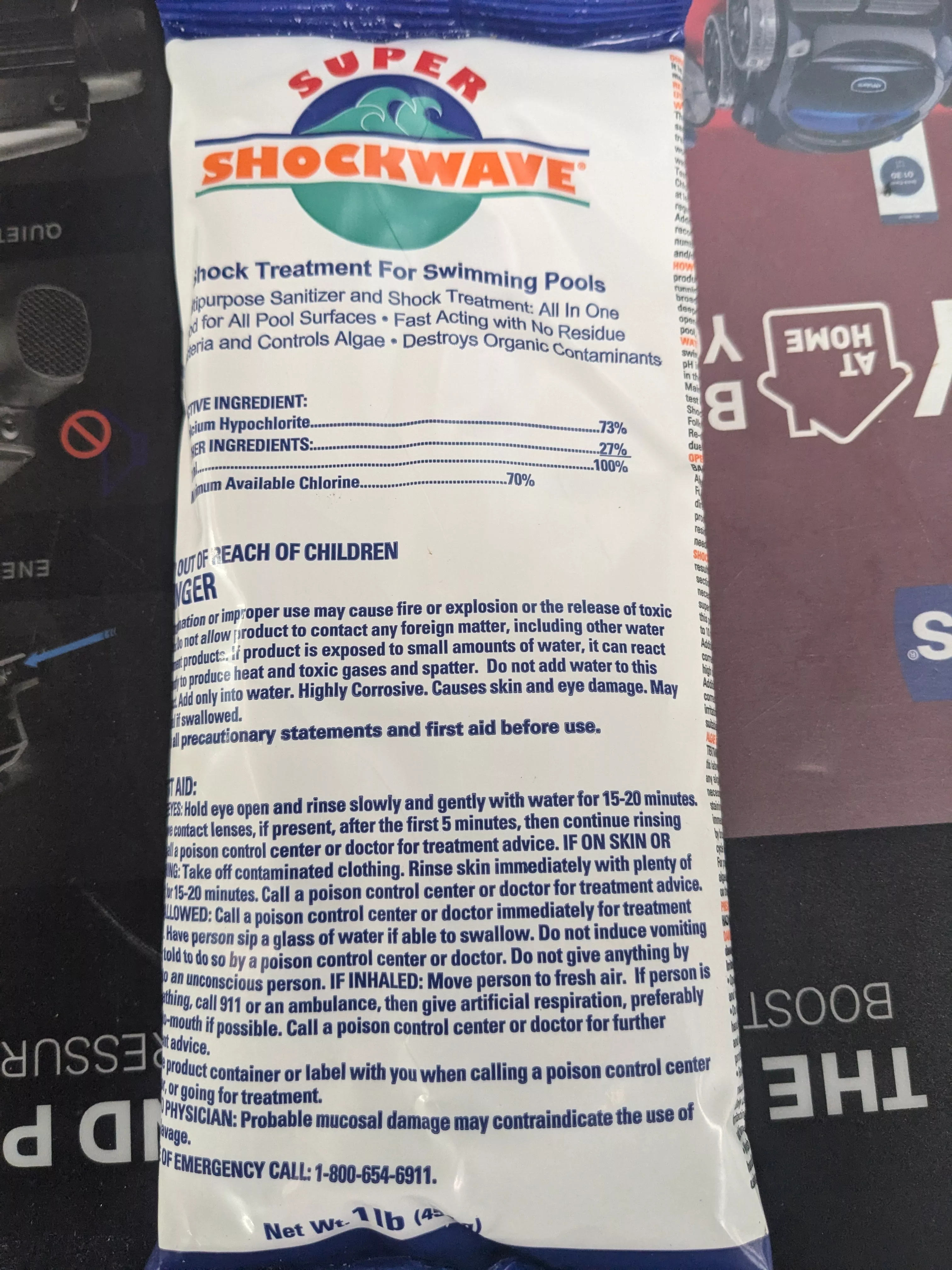 Super Shockwave 73% Shock 1 lb