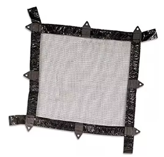 Swimline Leaf Net Oval Above Ground Pool Cover, Black, Various Sizes