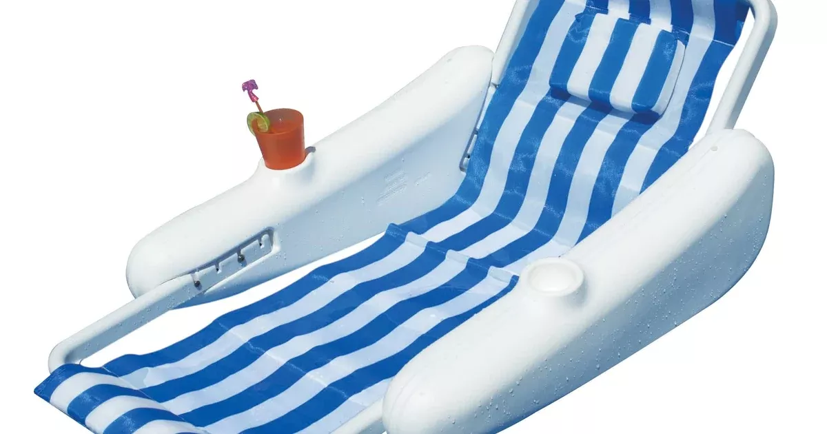 Swimline Sunchaser Sling Style Floating Lounge Chair | 10000