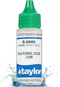 TAYLOR .75OZ .12N SULFURIC ACID R-0009-A-24