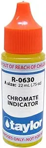 TAYLOR Chromate Indicator, .75 oz, Dropper Bottle R-0630-A