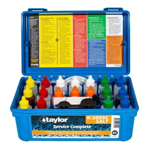 TAYLOR COMPL HIGH DPD PROF TEST KIT W/ SALT K-2005-SALT-6