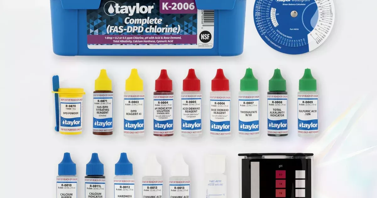 Taylor Complete Test Kit 8-Way FAS-DPD | K-2006