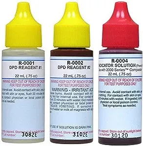 TAYLOR Replacement Reagent Refill Kits – Basic Refill Kit – 3/4 oz.