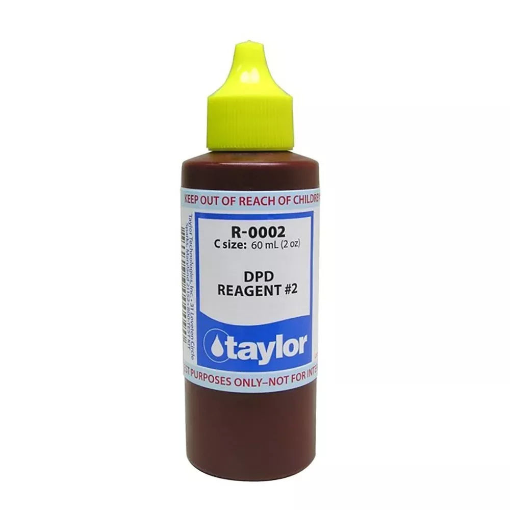 Taylor Technologies Taylor Tech R-0002-C No.2 Reagent DPD Liquid for Swimming Pool, 2-Ounce, As Shown