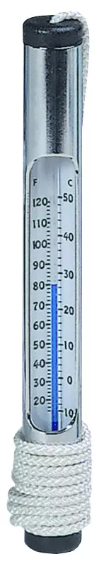 THERMOMETER CHROME BRASS #130