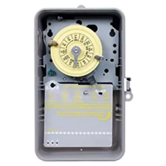 Time Clock Plastic Case Gray T101P