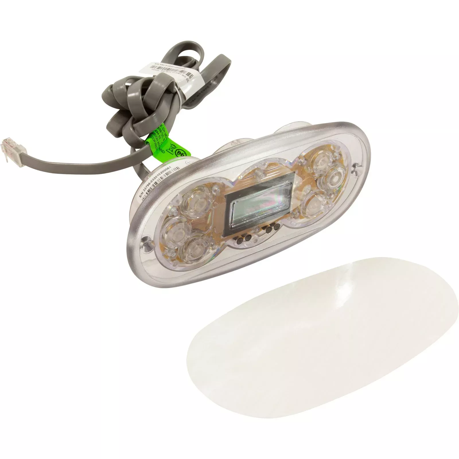 Topside, Balboa Water Group, VL406T, 4 Button, w/o Overlay : 55413-02