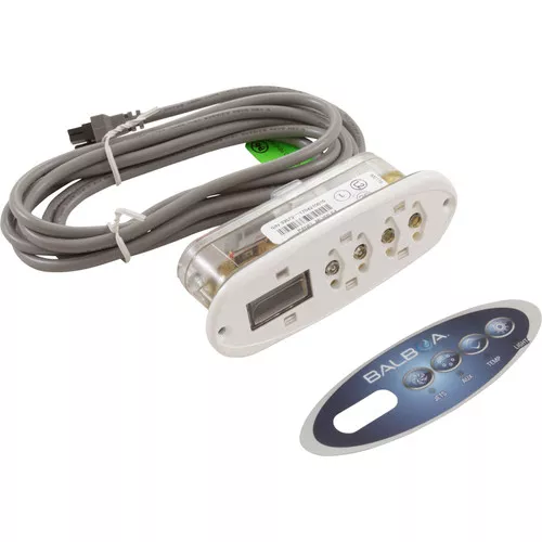 Topside, BWG ML200, 4 Button, Jets, Aux, Temp, Light, Molex : 52685