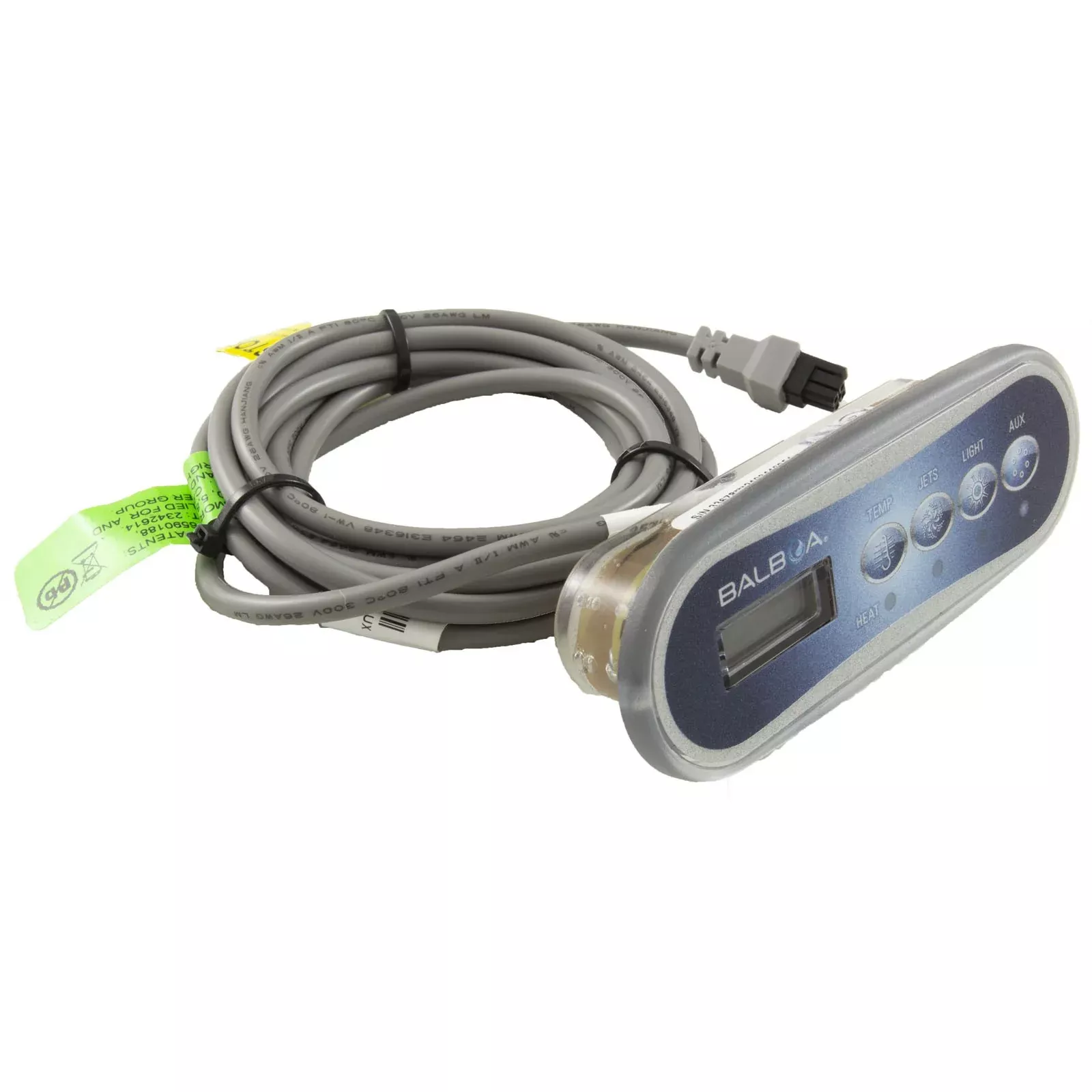 Topside, BWG TP200T W/Overlay, Temp, Jets, Light, Aux : 57282