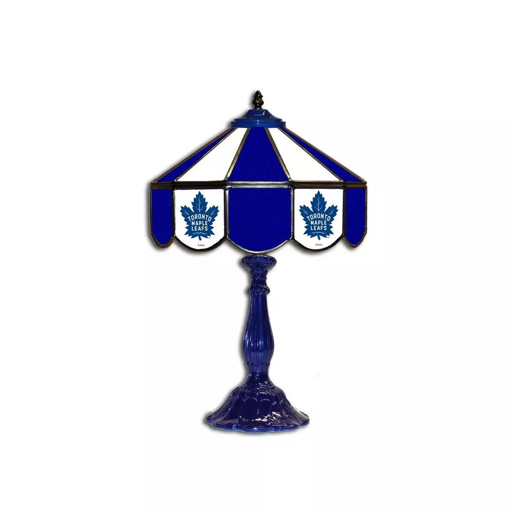 Toronto Mapleleafs 21″ Glass Table Lamp