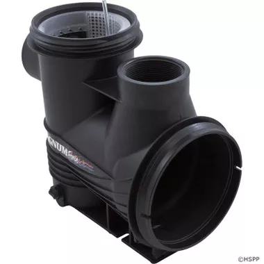Trap/Pump Body, Jacuzzi Magnum Force3, w/Plugs, 02/03+, 3"