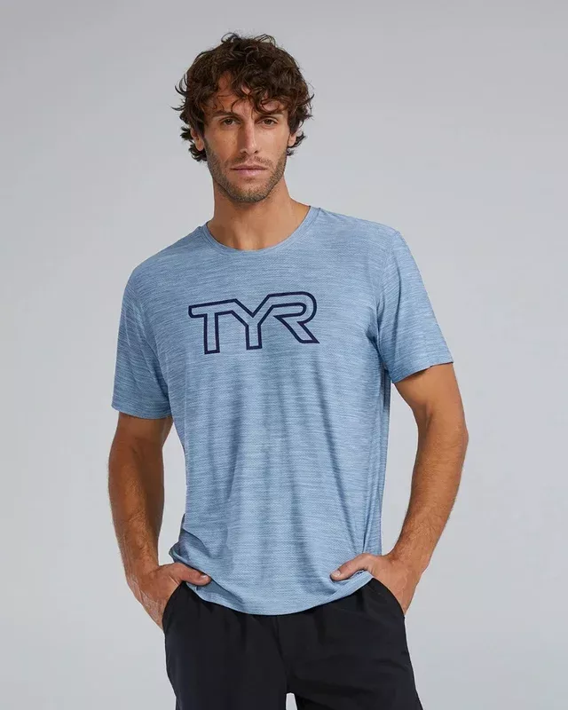 TYR AIRTEC™ MEN’S BIG LOGO TEE