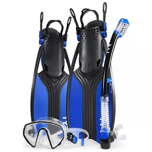 TYR Voyager Snorkel Set – Pink / Medium