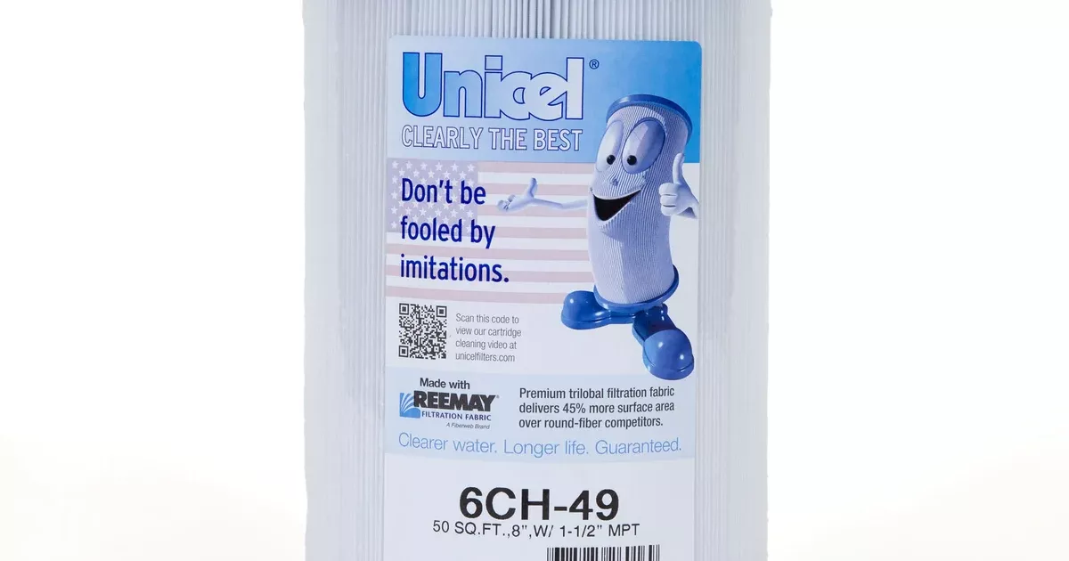 Unicel 6CH-49 Replacement Spa Filter Cartridge 36 sq. ft. (Replaces 45 sq. ft. OEM Filters)