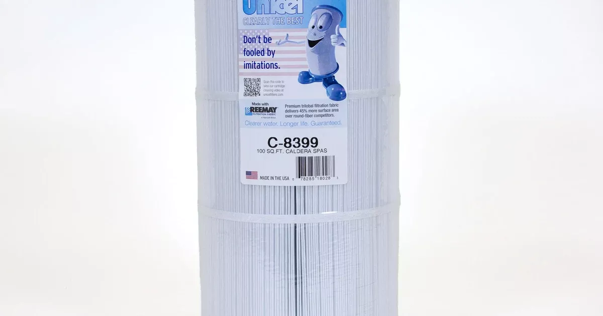 Unicel 8000 Series 100 sq. ft. Replacement Filter Cartridge for Caldera Spas | C-8399