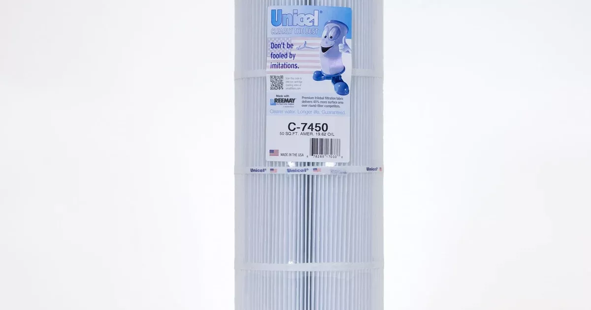 Unicel C-7450 Replacement Filter Cartridge | 50 sq. ft. | Pentair Commander