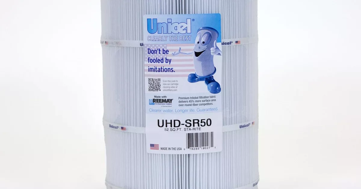 Unicel UHD-SR50 Replacement Filter Cartridge 52 sq. ft. | Sta-Rite Posi-Flo 50
