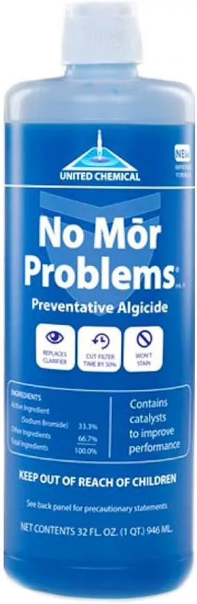 UNITED CHEMICALS 1 Quart Bottle No Mor Problems Algicide NMP-C12