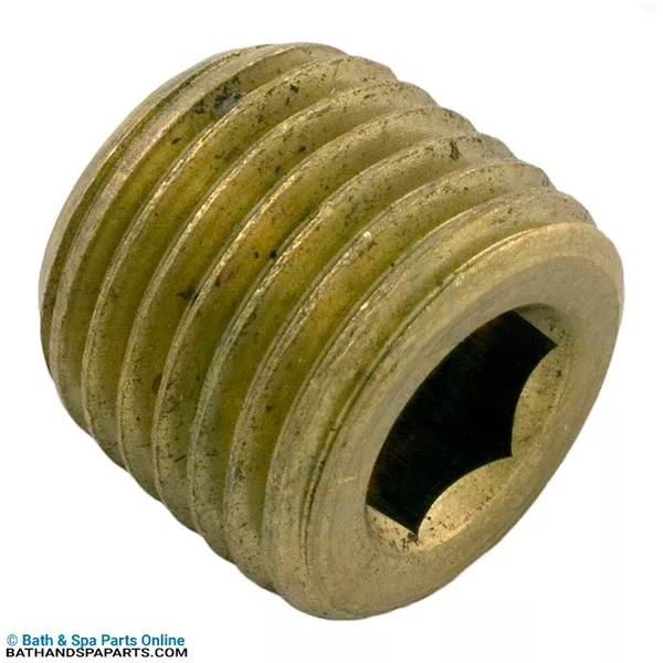 Val-Pak AquaFlo A/AC Series 1/4″ Brass Drain Plug (92290000)