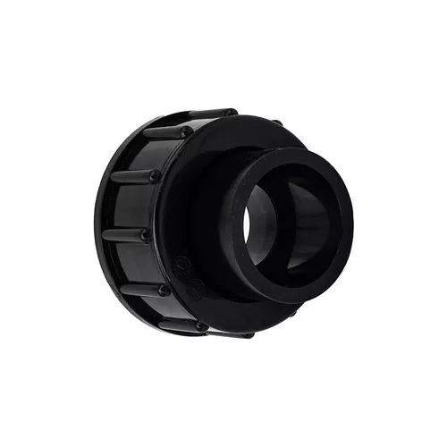 Waterco Multicyclone Union Adapter Half Black 1In (25Mm) | 1222252BLK