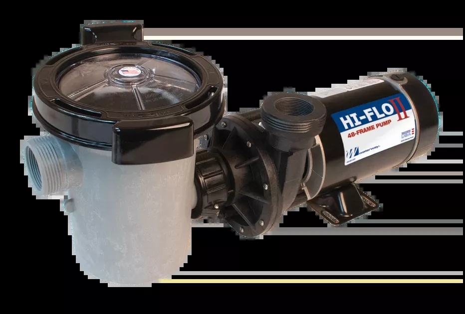 Waterway 0.95 HP Hi-Flo Single-Speed Above Ground Pump – 115V NEMA Cord | SD-10-1-N