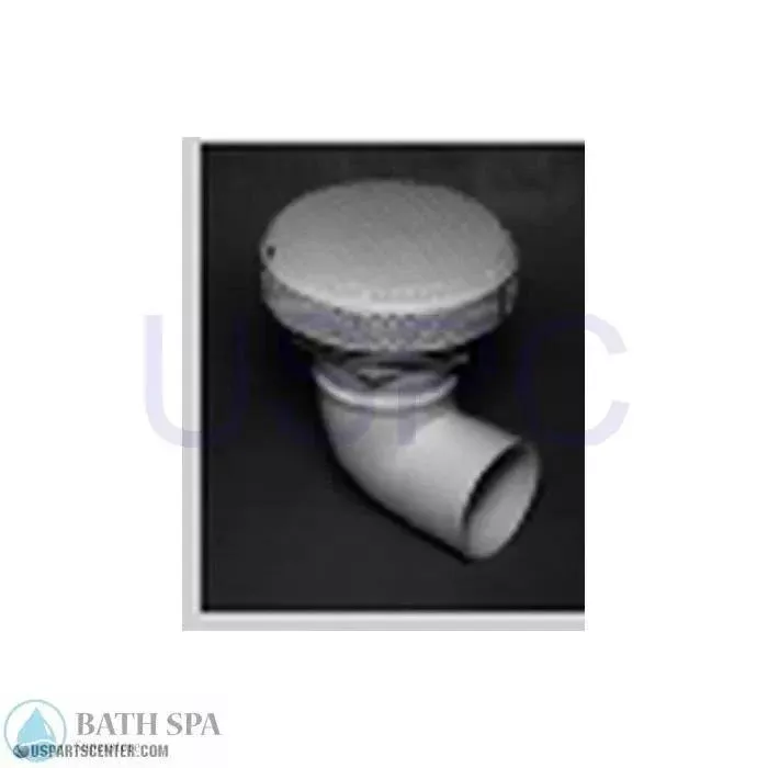 Waterway 2-1/2in S 90 Degree Ell, White Plastic