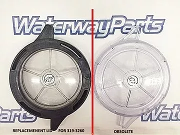 Waterway 6″ Trap Lid Easy Lock for Econo-Flo | 319-4100
