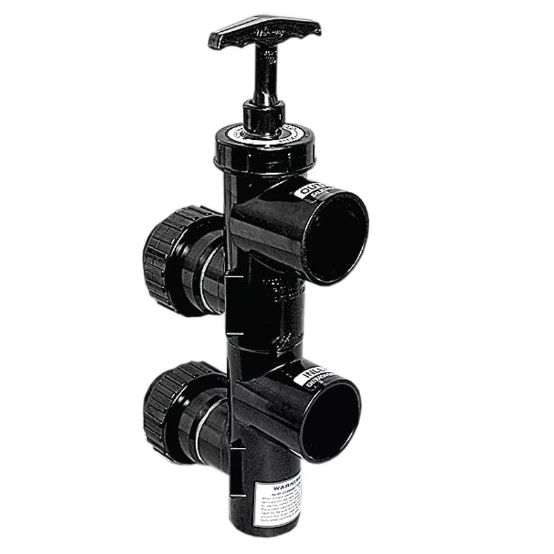 Waterway 600-1500 2.5″ Hi-Temp PVC Slide Valve Assembly for Crystal Water D.E. Filter