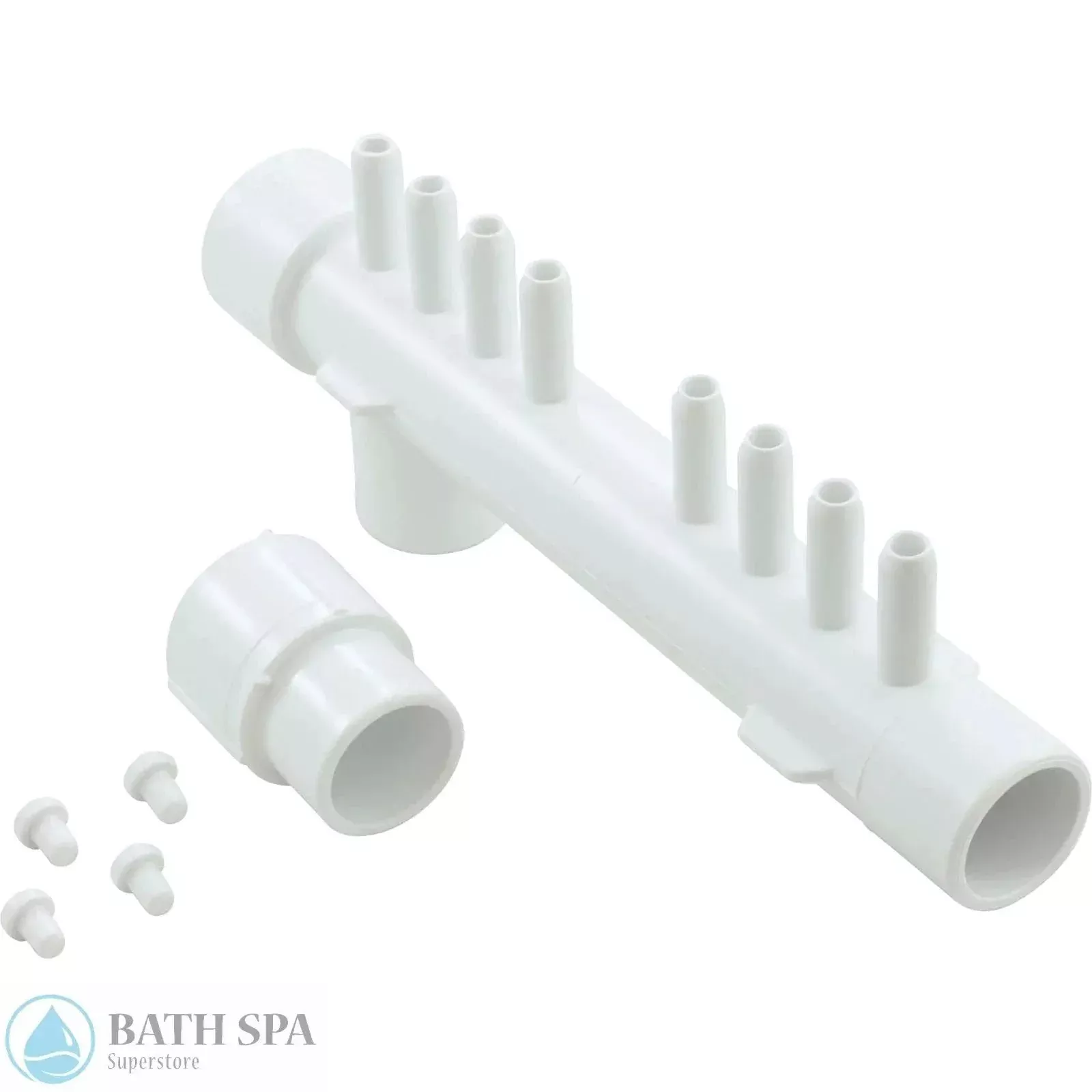 Waterway Air Manifold – 1 x 1 (8) 3/8″ (672-4370) [72080]
