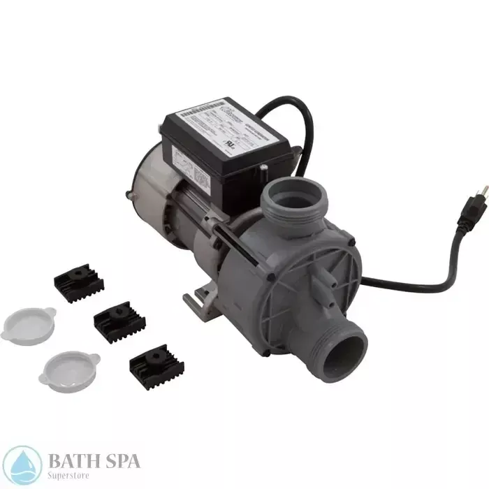 Waterway Genesis Bath Pump, 5.5 amp, Air Switch, Cord (321FF10-0150)