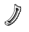 Zodiac T3 Bumper # R0541800